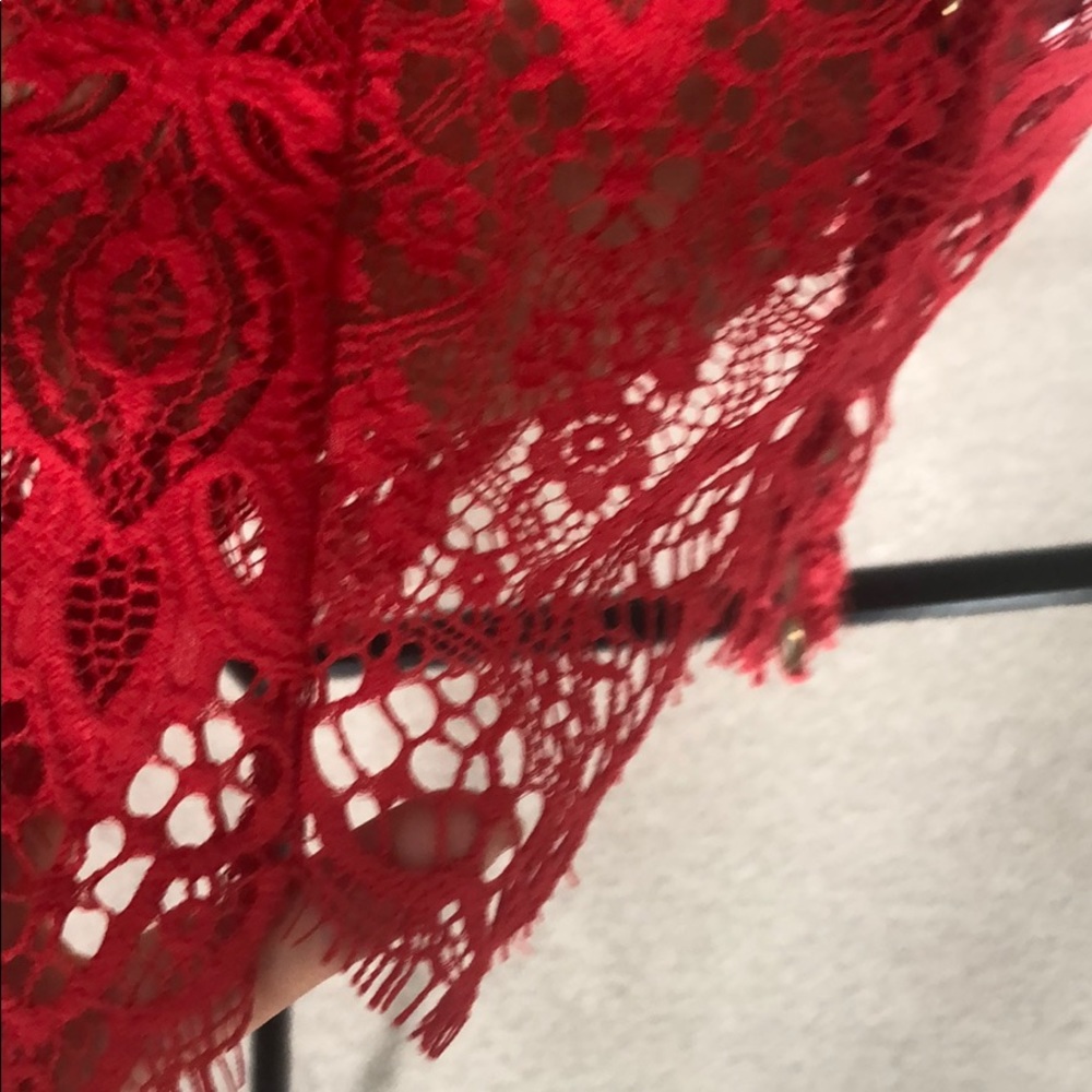 Short red dress - Picture 4 of 4